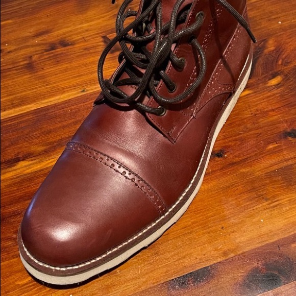 Men's Tommy Hilfiger cap toe captain boot - Picture 2 of 3
